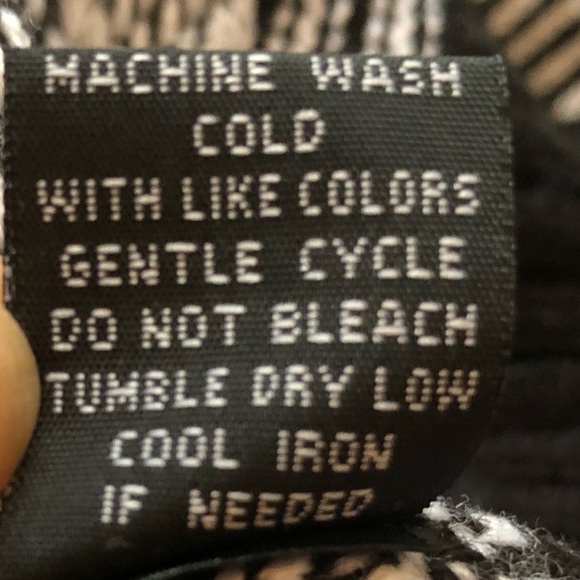 🆕 Carbon aztec striped crew neck sweater XXL black white pullover plus size - Picture 5 of 8